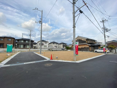 【前面道路含む現地写真】 | 斑鳩町興留2丁目～全8区画～第2期最終1区画
