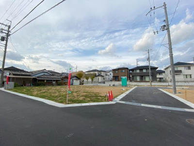 【前面道路含む現地写真】 | 斑鳩町興留2丁目～全8区画～第2期最終1区画