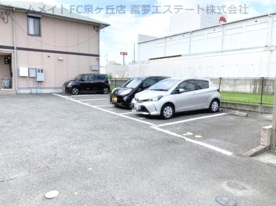 【駐車場】 | Green Garden in GUMINOKI B棟
