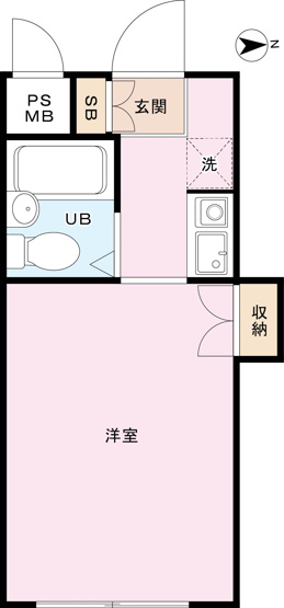 【間取り】 | ペガサスマンション渋谷本町第一
