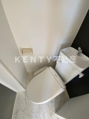 【トイレ】 | 浅田ボルゴーニャの杜 | 落ち着いた色調のトイレです