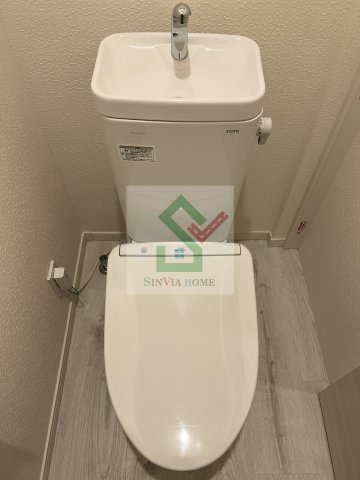 コンフィーのトイレ