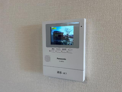 【セキュリティ】 | 仮）２×４・ユニヴァリィⅡ栃木市今泉町 | カメラ付インターホン（イメージ）