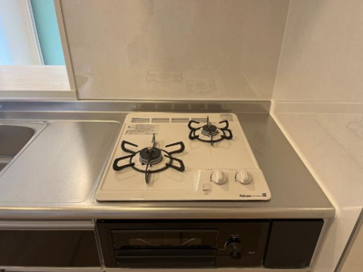 【キッチン】 | 仮）２×４・ユニヴァリィⅡ栃木市今泉町 | ２口コンロ（イメージ）