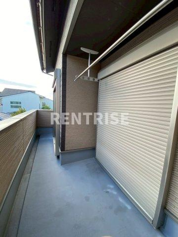 殿町1丁目戸建のバルコニー