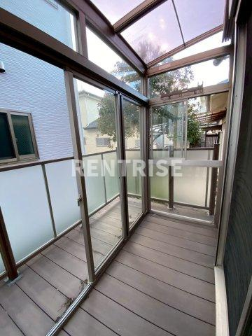 殿町1丁目戸建のバルコニー