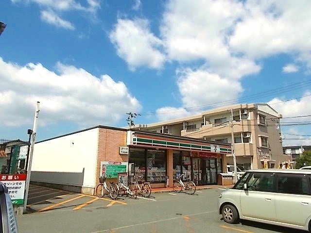 清水コーポの周辺|セブンイレブン　亀井店まで400m