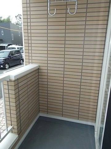 エクセル三ノ宮Ｃのバルコニー|広々としたバルコニーです