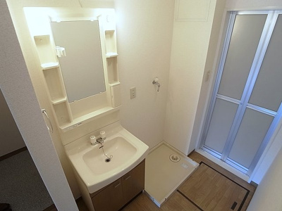 【洗面所】 | クレスト晴雅 | 独立洗面台