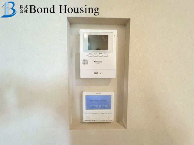 駐車並列３台　太陽光付き　西区桜が丘中町２丁目　新築戸建の防犯設備