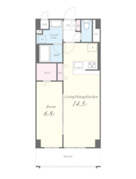 Le FLEUR OMIYAの間取り