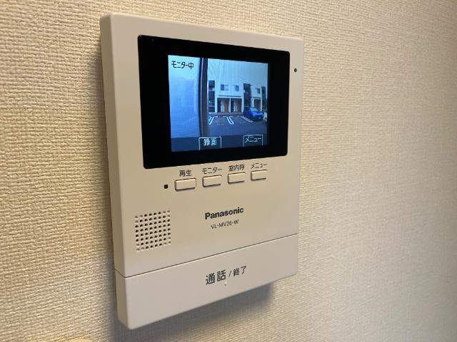 ファビラスの内装|カメラ付インターホン