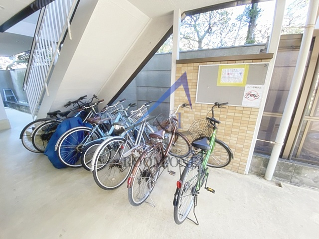 カーサベラのその他共用部分|駐輪場です。