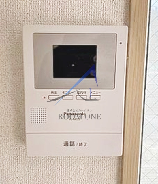 カーサベラのセキュリティ|モニター付きインターホンです。