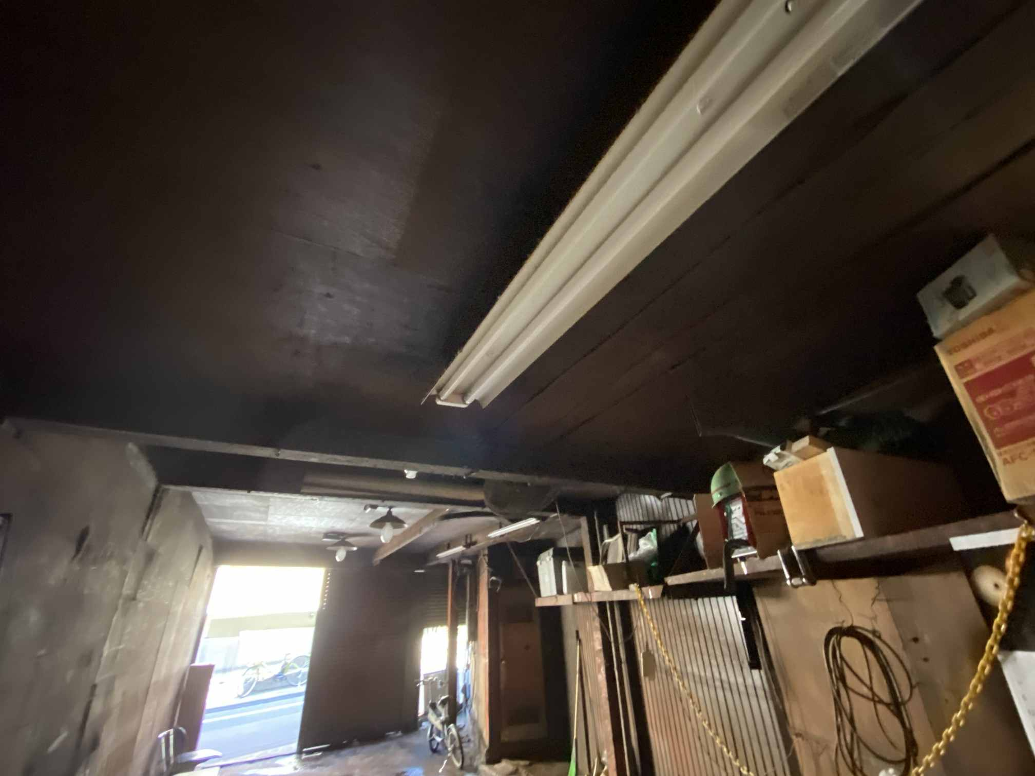 田中倉庫のバルコニー