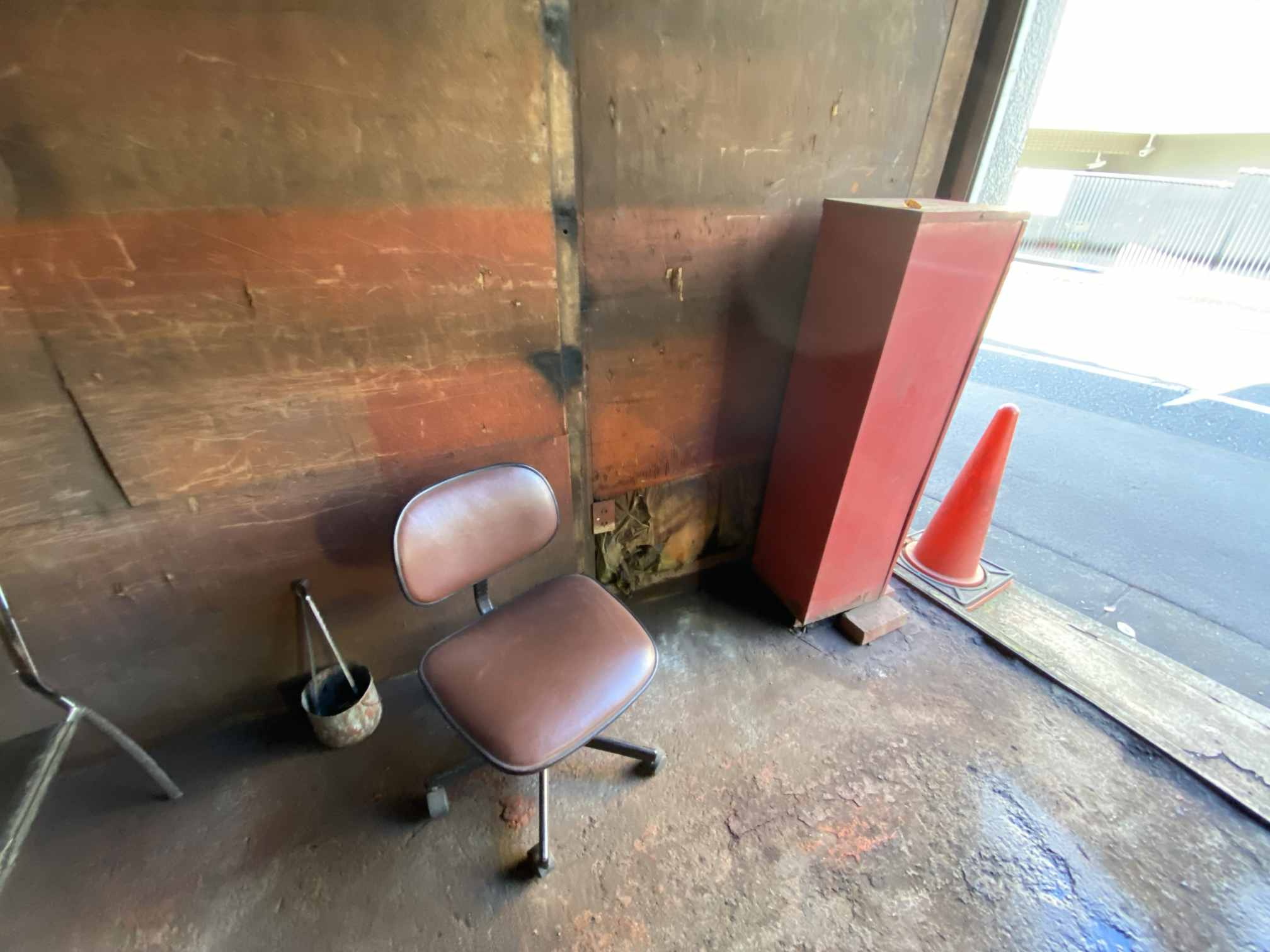 田中倉庫のロビー