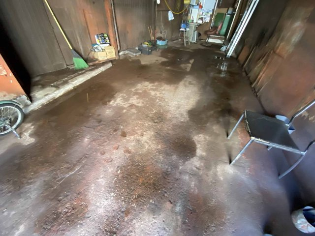 田中倉庫の駐車場