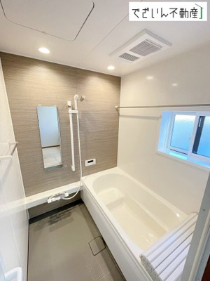 【浴室】 | ワイウッドコート上里町七本木第60期 【平屋】新築住宅 | ≪1号棟≫
現地(2026年1月撮影)