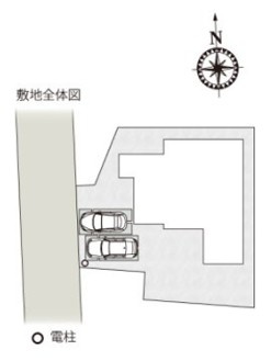 【区画図】 | ワイウッドコート上里町七本木第60期 【平屋】新築住宅 | ≪1号棟≫