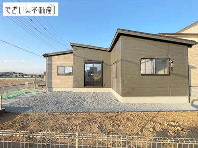 【外観】 | ワイウッドコート上里町七本木第60期 【平屋】新築住宅 | ≪1号棟≫
現地(2026年1月撮影)