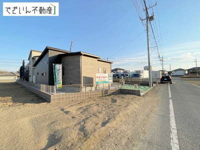 【前面道路含む現地写真】 | ワイウッドコート上里町(七本木)第60期 【平屋】新築住宅 | ≪1号棟≫
現地(2026年1月撮影)