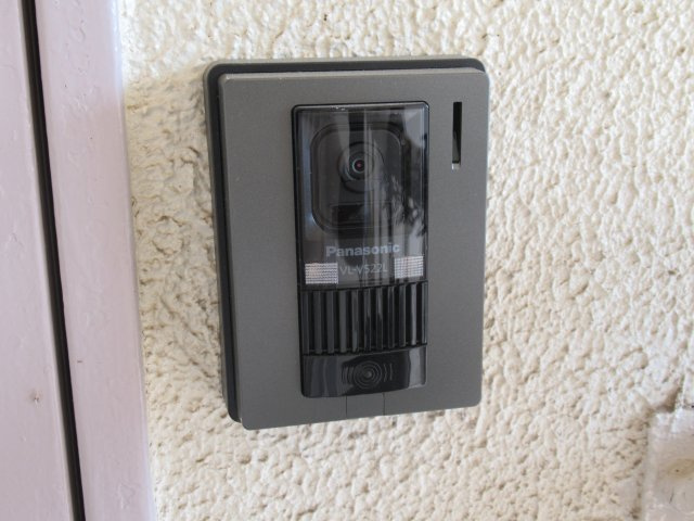 兵庫県公社　伊丹池尻２号棟のセキュリティ|モニターホン付きなので急な来客にも安心です。