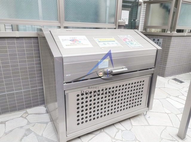 LaraFranc本所蔵前のその他共用部分|敷地内ごみ置き場です。