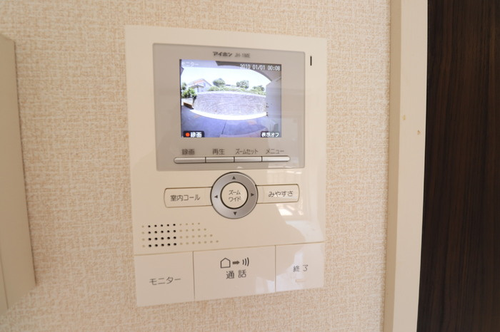 リヴェール美しが丘のセキュリティ|モニター付きインターホン