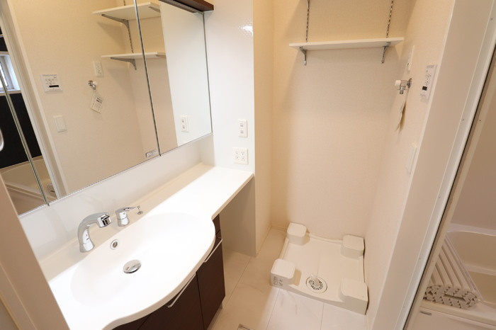 リヴェール美しが丘の洗面所|洗面所