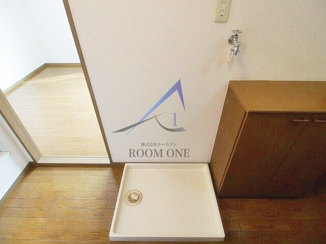 Ｋ’Ｓ　ＨＯＵＳＥの設備|洗濯機置場です。