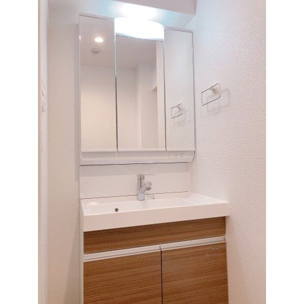 スリーアイランドタワー車道の洗面所