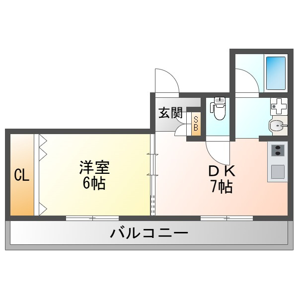 グランコートの間取り