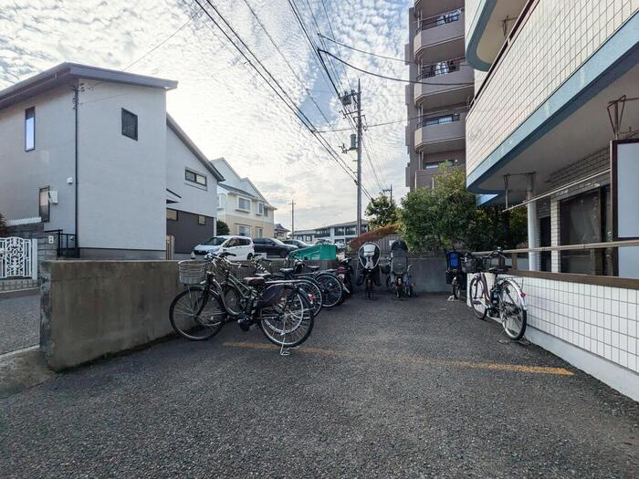 スカイプラザのその他共用部分|駐輪場