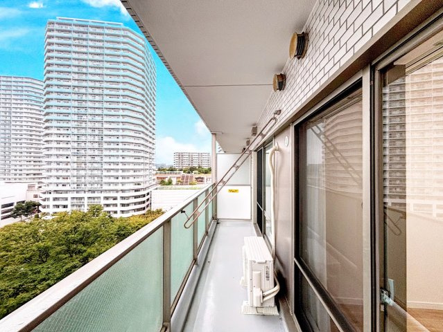 ニューシティ東戸塚東の街四号館のバルコニー|◆日当たり良好なバルコニー！毎日のお洗濯にも嬉しいですね！
