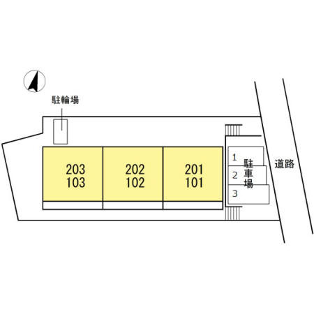 ロイヤルビューの区画図