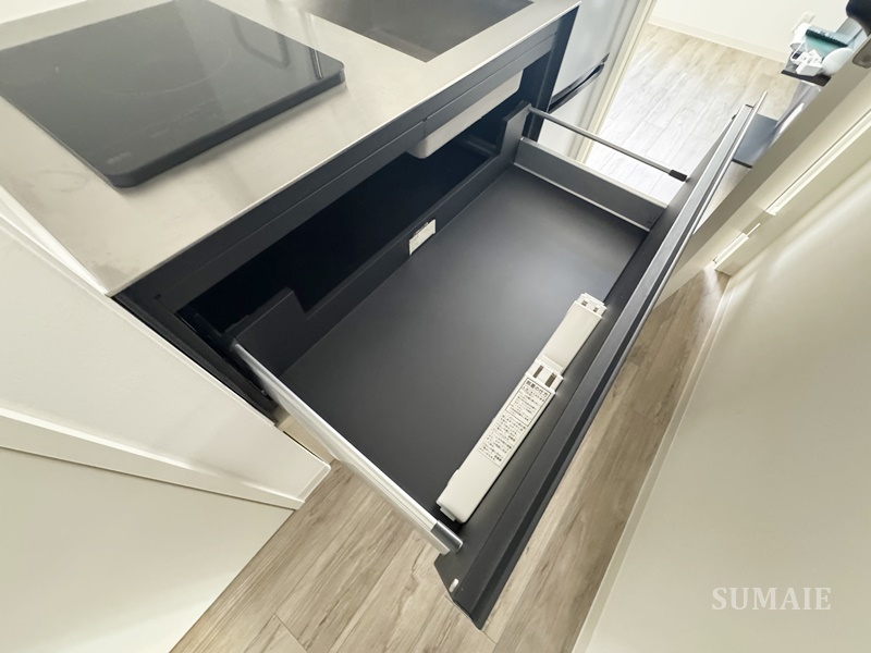 レピュア蓮根レジデンス　ＥＡＳＴのキッチン|収納です