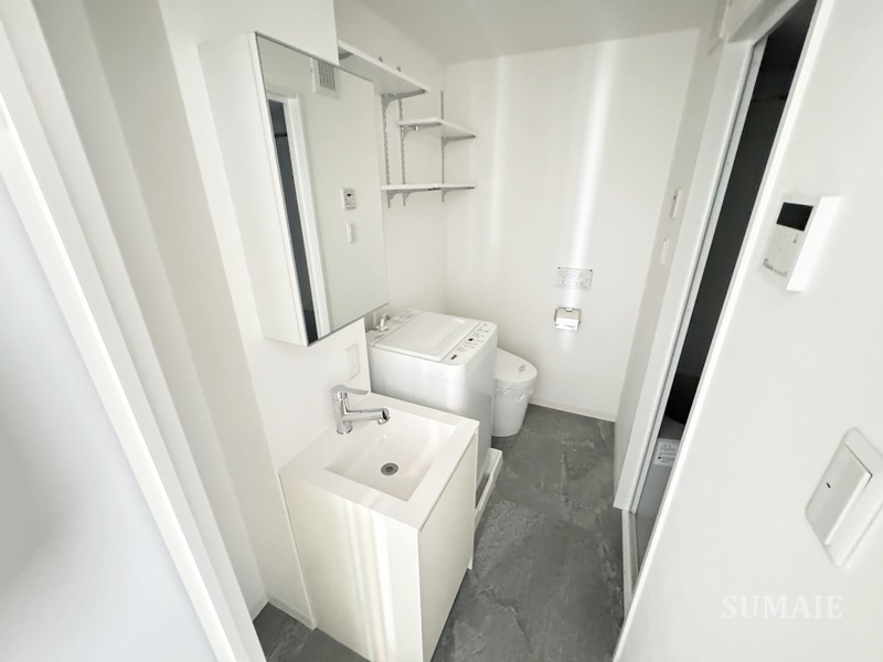 レピュア蓮根レジデンス　ＥＡＳＴの洗面所|洗面所です