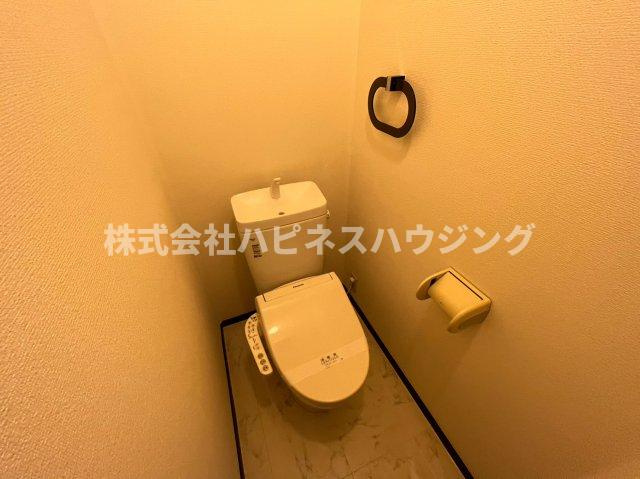 ガーデンビレッジ柏3号棟のトイレ