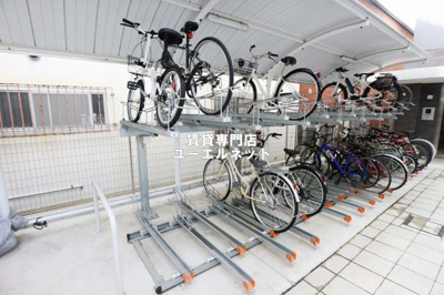 【その他共用部分】 | RIDGEガーデン江坂1 | 自転車通勤にも便利な駐輪場付き♪