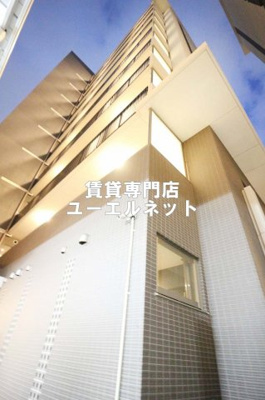 【外観】 | RIDGEガーデン江坂1 | シンプルで洗練されたデザインが毎日の暮らしに心地よさをプラス