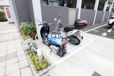 【その他共用部分】 | RIDGEガーデン江坂1 | バイク置き場あり◎