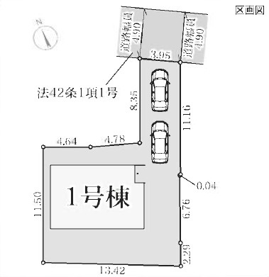 【区画図】 | 高砂市曽根町７期（全1棟）新築