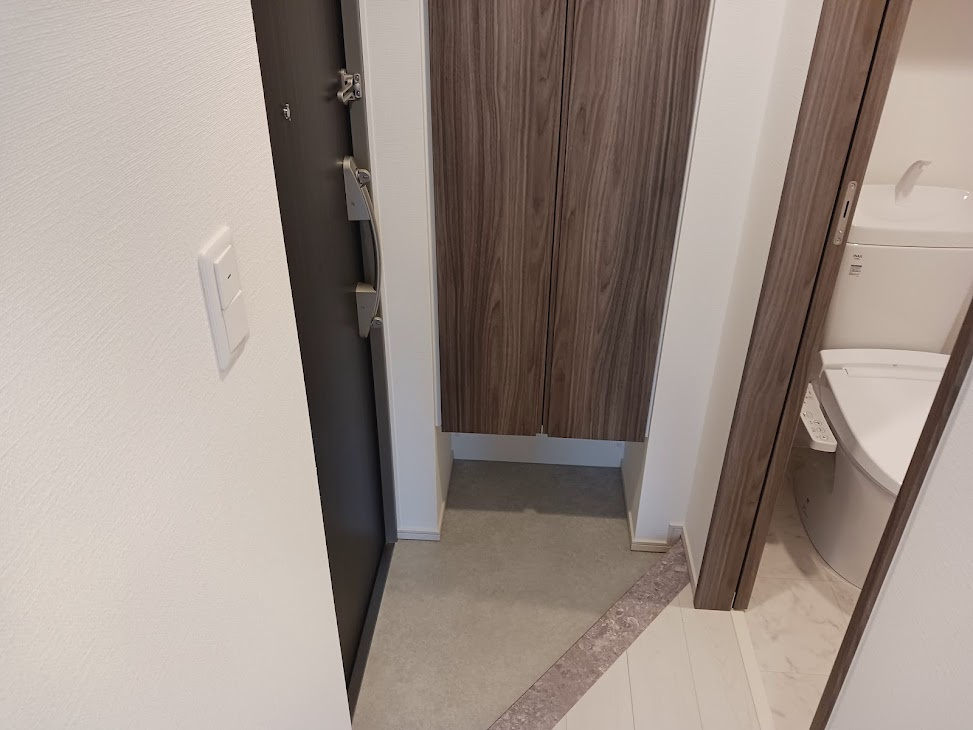 エヌステージ西船橋市川の玄関|落ち着いた玄関です