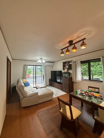 売戸建住宅の居間・リビング