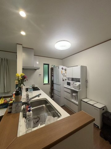 売戸建住宅のキッチン|コンパクトなキッチンで掃除もラクラク