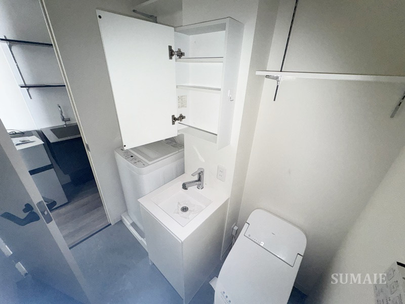 レピュア蓮根レジデンス　ＥＡＳＴの独立洗面台|独立洗面台です