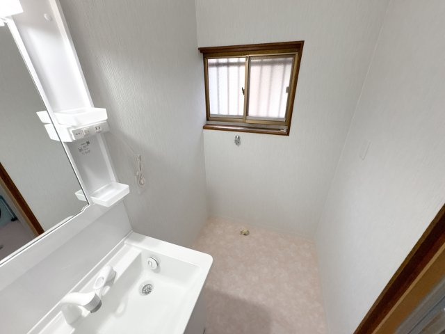 西松ヶ丘一戸建ての洗面所