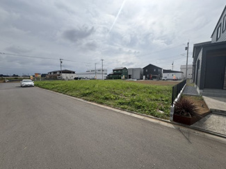 【前面道路含む現地写真】 | 【JINSEI】つくば市陣場　建築条件なしの住宅用地