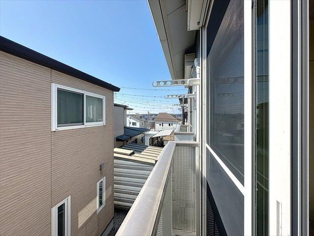 ヴィラクレールのバルコニー