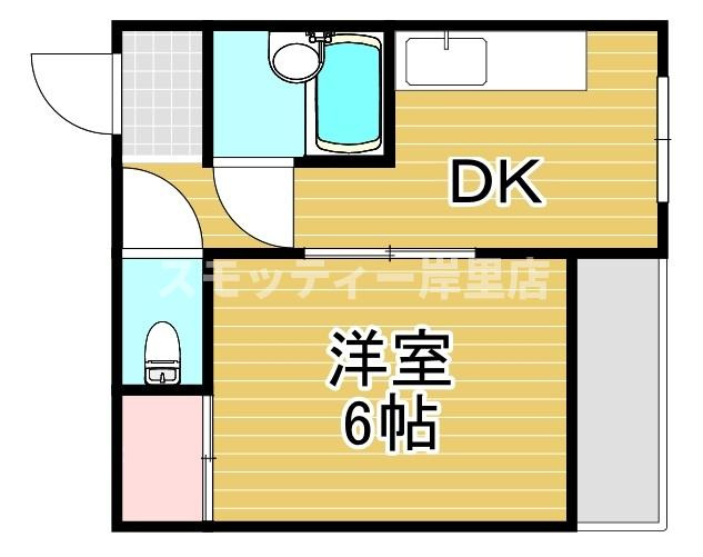 グランビルド住之江公園の間取り